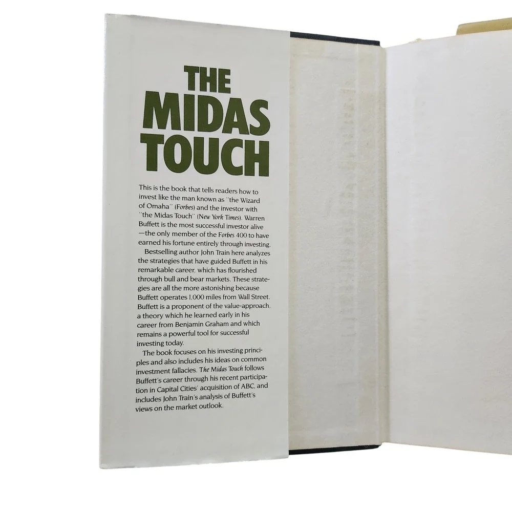 The‎ Midas Touch By John Train 1987 Warren Buffett Strategies Book Investing